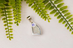 Zilveren maansteen hanger