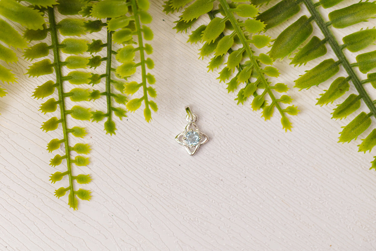 Zilveren hanger ster