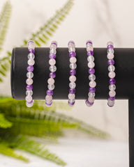 Div. soorten kogelarmbanden 6mm - 3e gratis