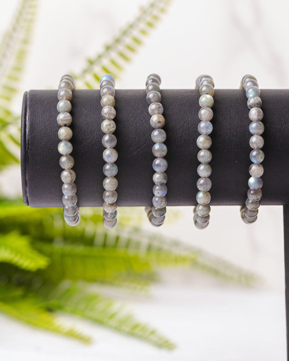 Div. soorten kogelarmbanden 6mm - 3e gratis