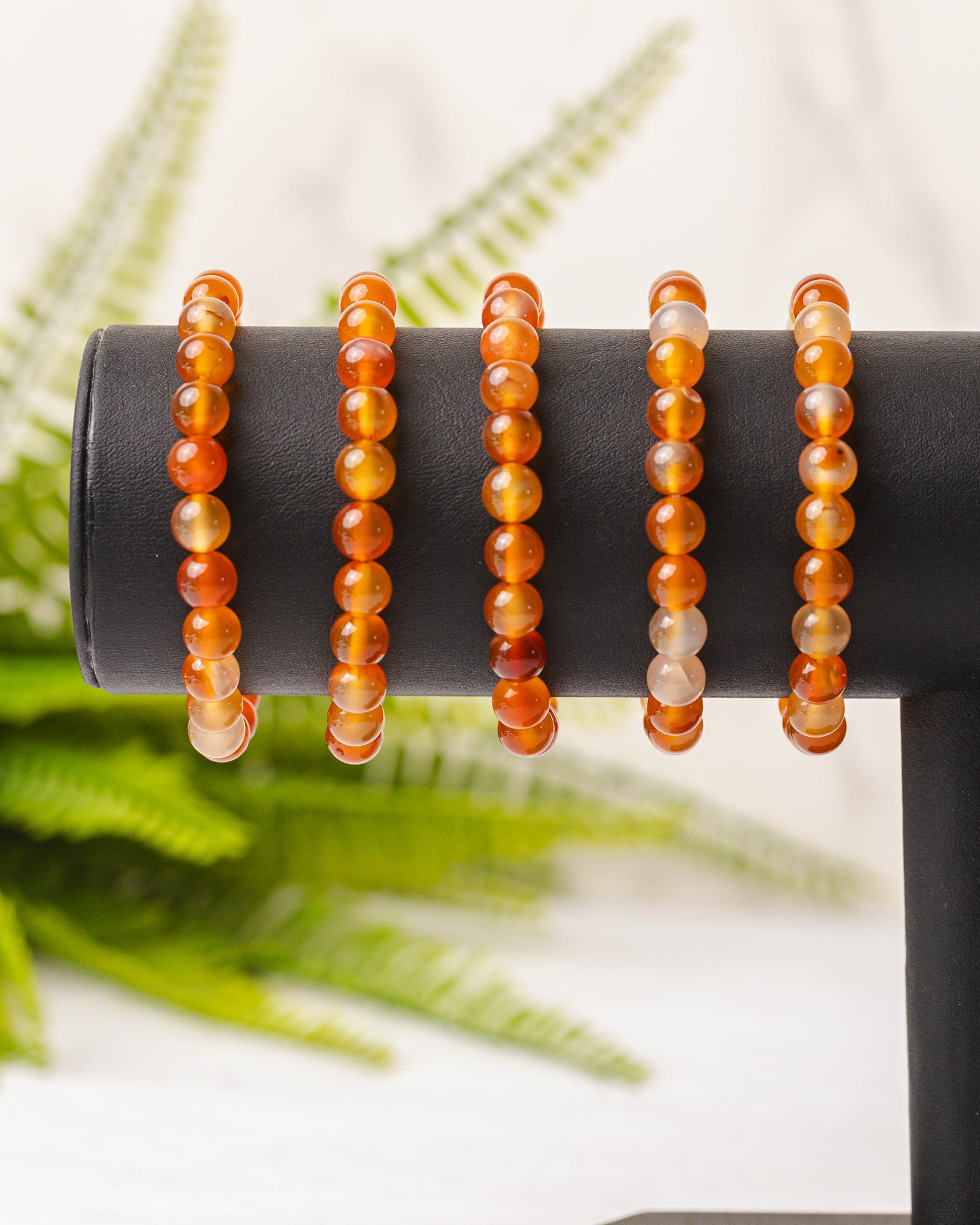 Div. soorten kogelarmbanden 8mm - 3e gratis