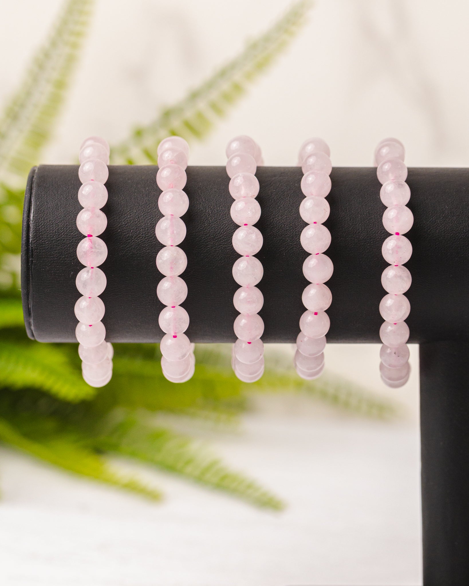 Div. soorten kogelarmbanden 8mm - 3e gratis