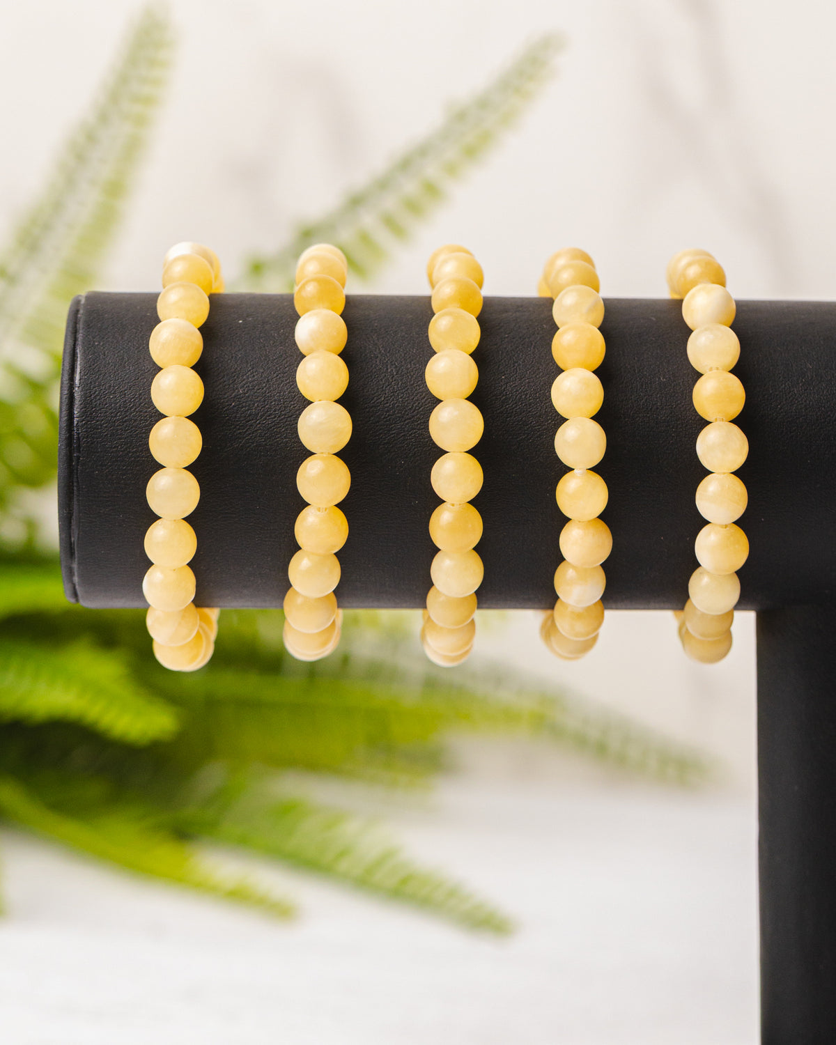 Div. soorten kogelarmbanden 8mm - 3e gratis