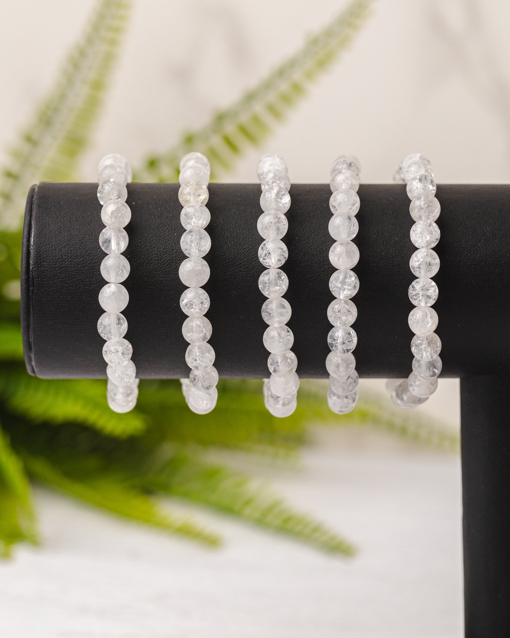 Div. soorten kogelarmbanden 8mm - 3e gratis