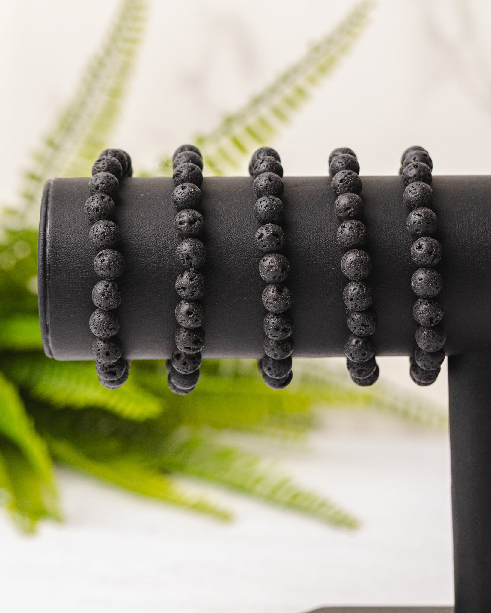 Div. soorten kogelarmbanden 8mm - 3e gratis