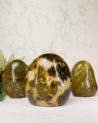 Groene Opaal sculptuur XL