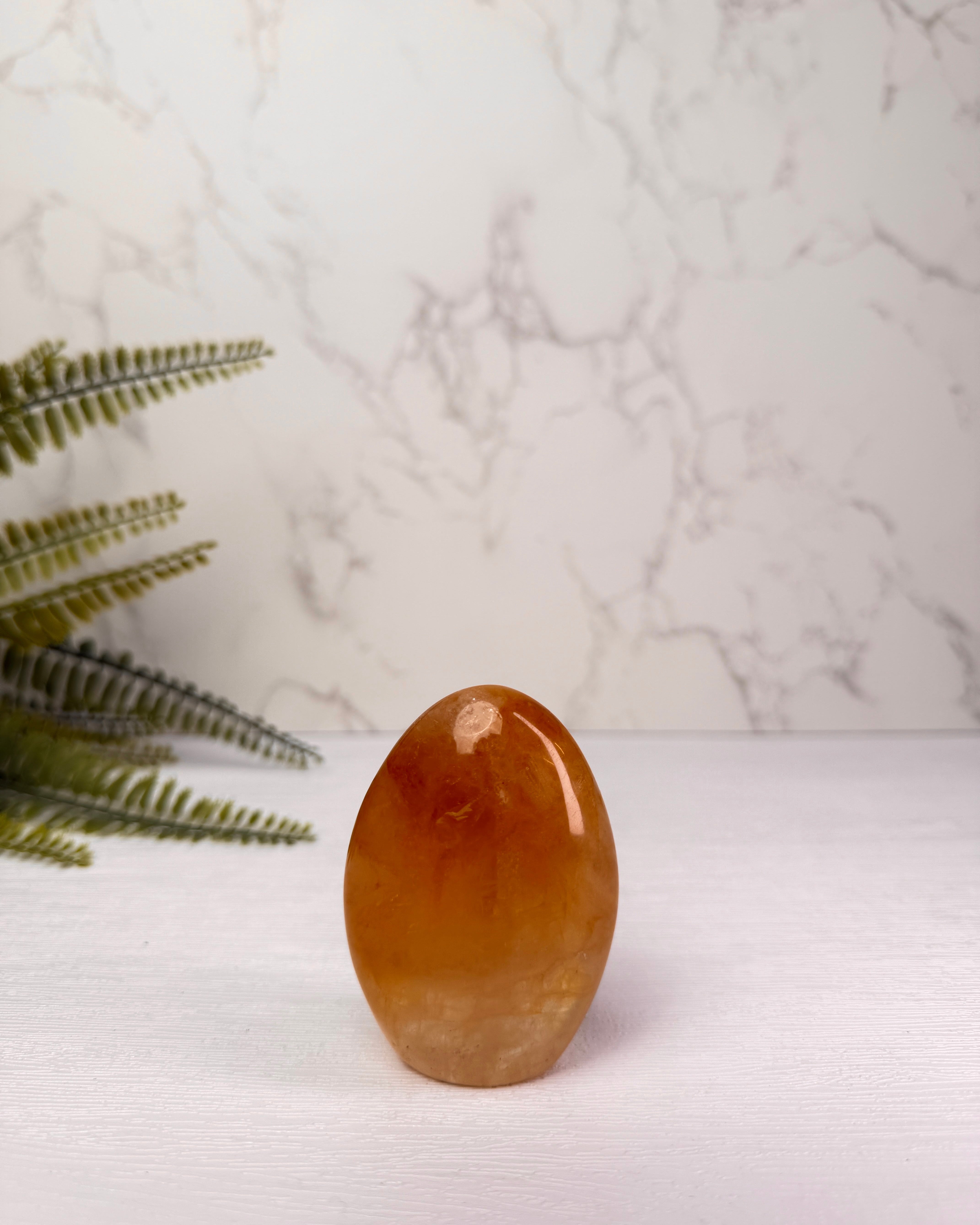 Limoniet kwarts sculptuur