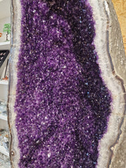 Grootste Amethist geode van Nederland uit Uruguay 1500 kilo - SHOWSTOPPER