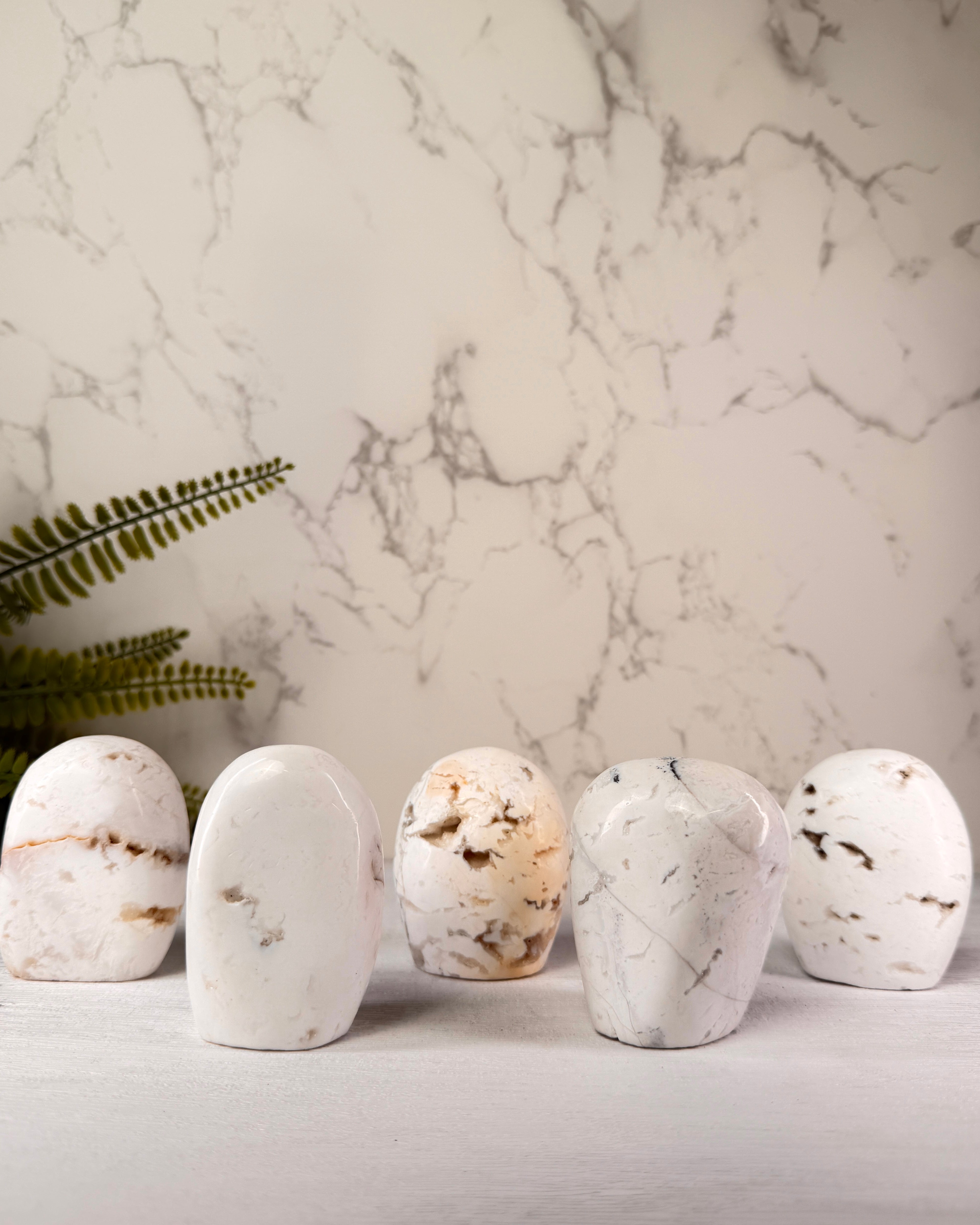 Sneeuw Agaat sculptuur