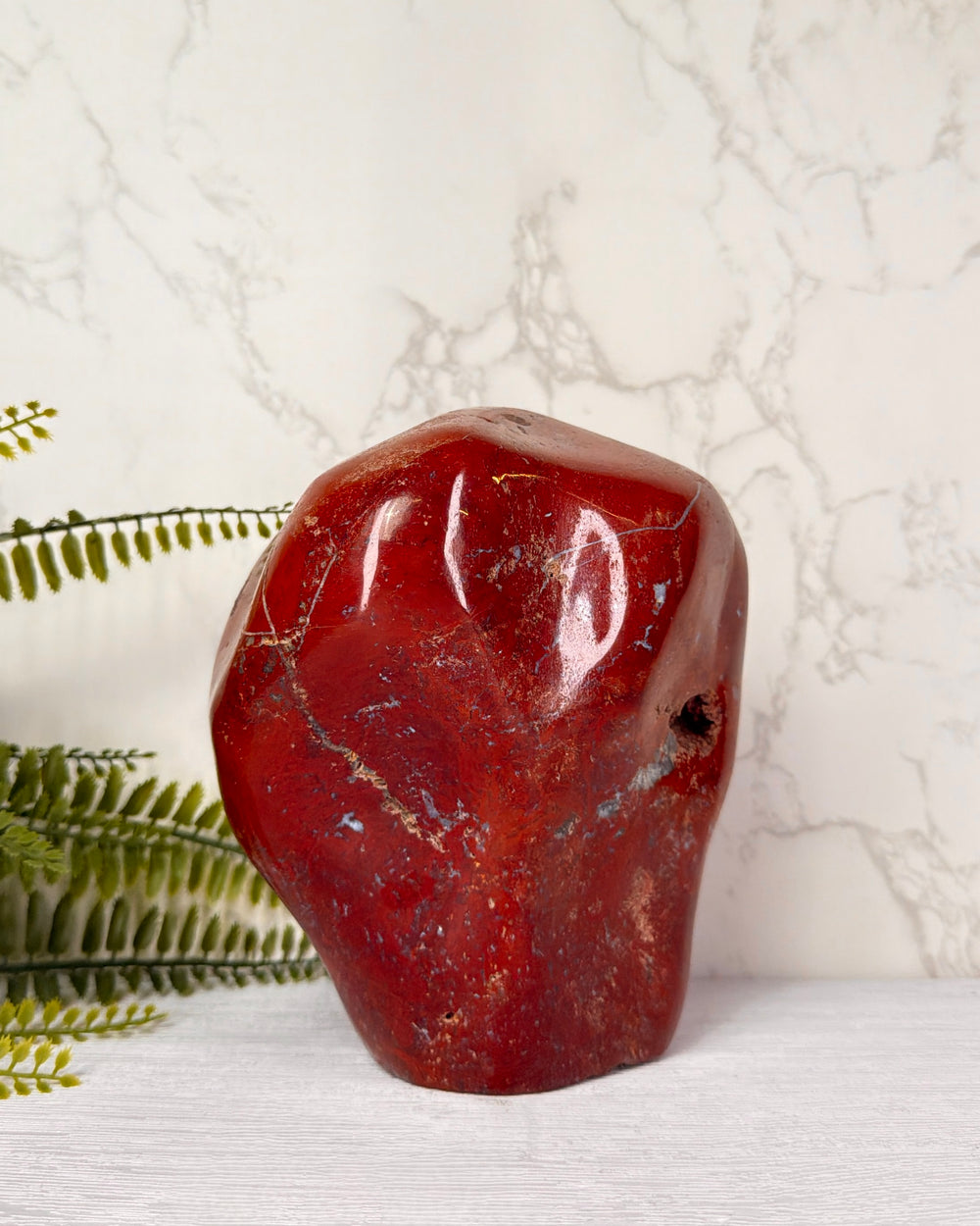 Rode Jaspis sculptuur nummer 2
